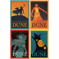 Frank Herbert Dune Series Collection 4 Books Collection Set (Children Of Dune, God Emperor Of Dune, Heretics Of Dune, Chapter House Dune)