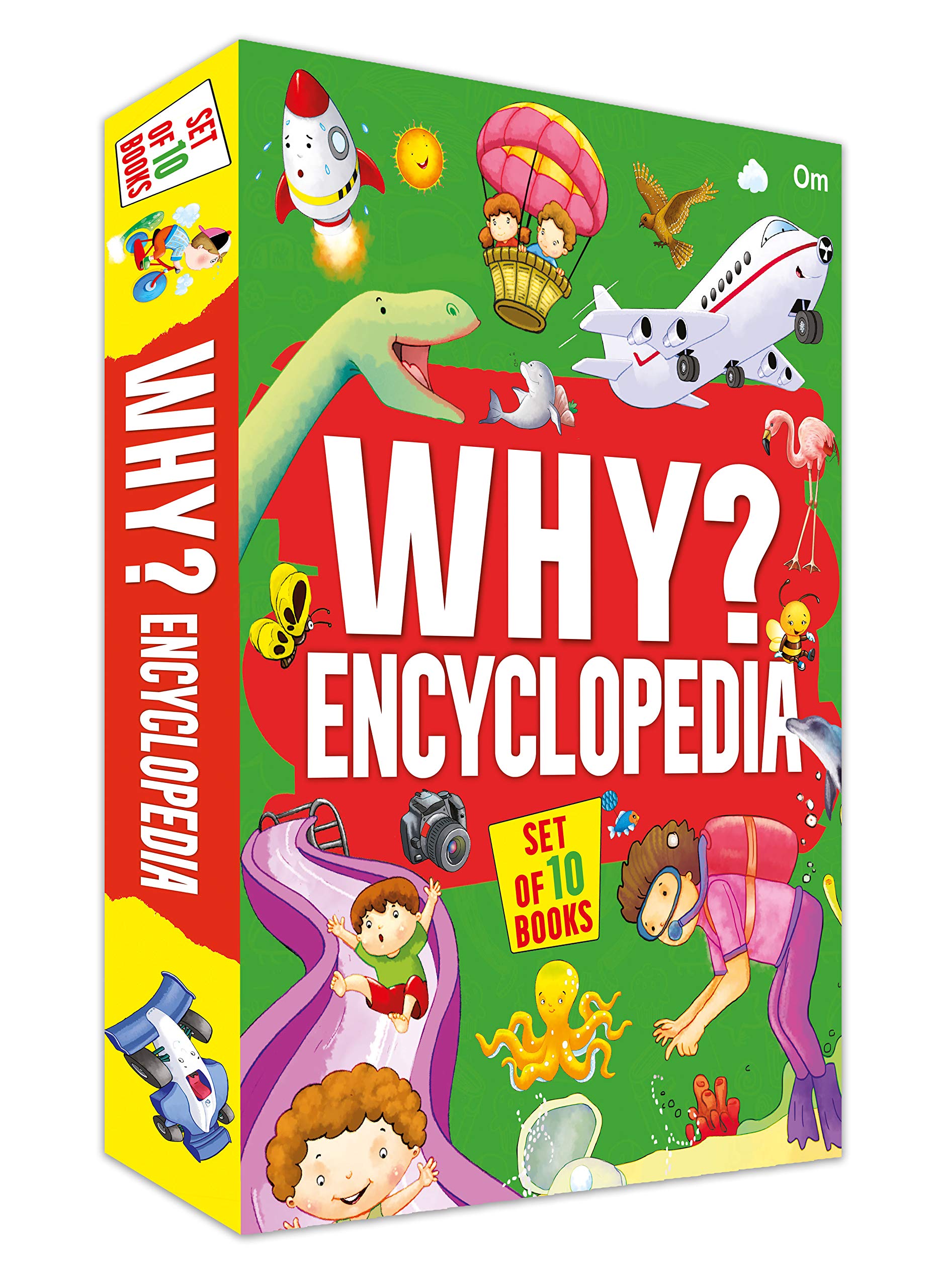 Encyclopedia : Why? Encyclopedia Set of 10 Books