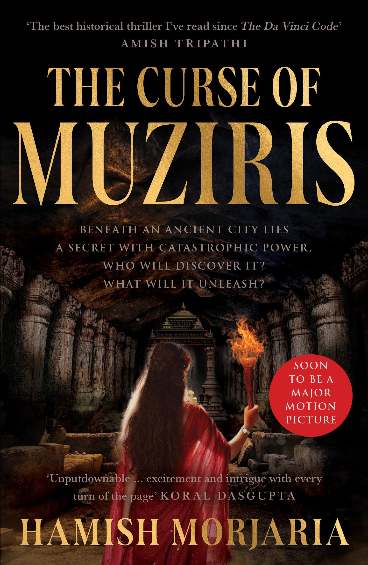 THE CURSE OF MUZIRIS: a historical thriller in the tradition of The Da Vinci Code, endorsed by Amish Tripathi