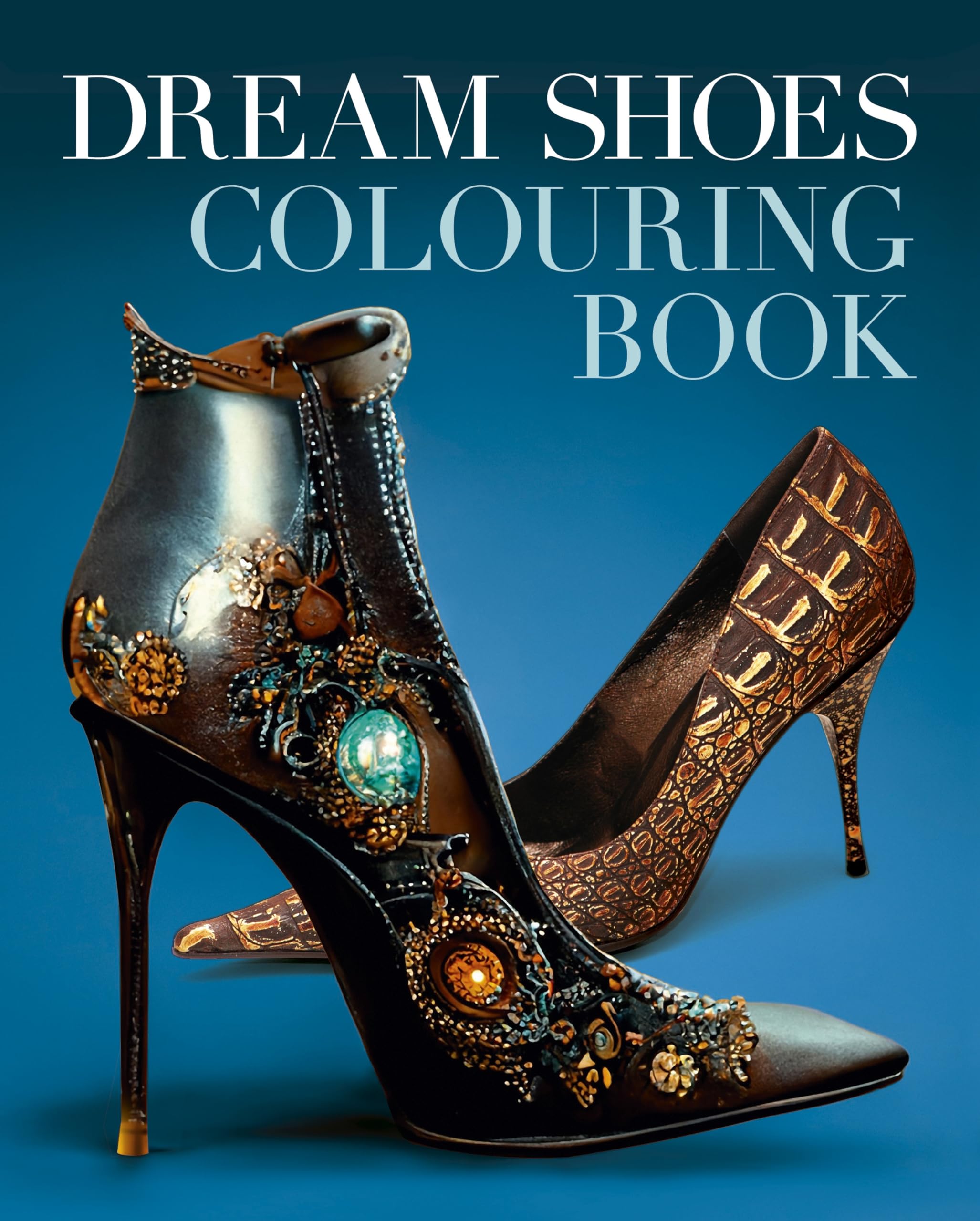 Dream Shoes Colouring Book (Arcturus Creative Colouring)