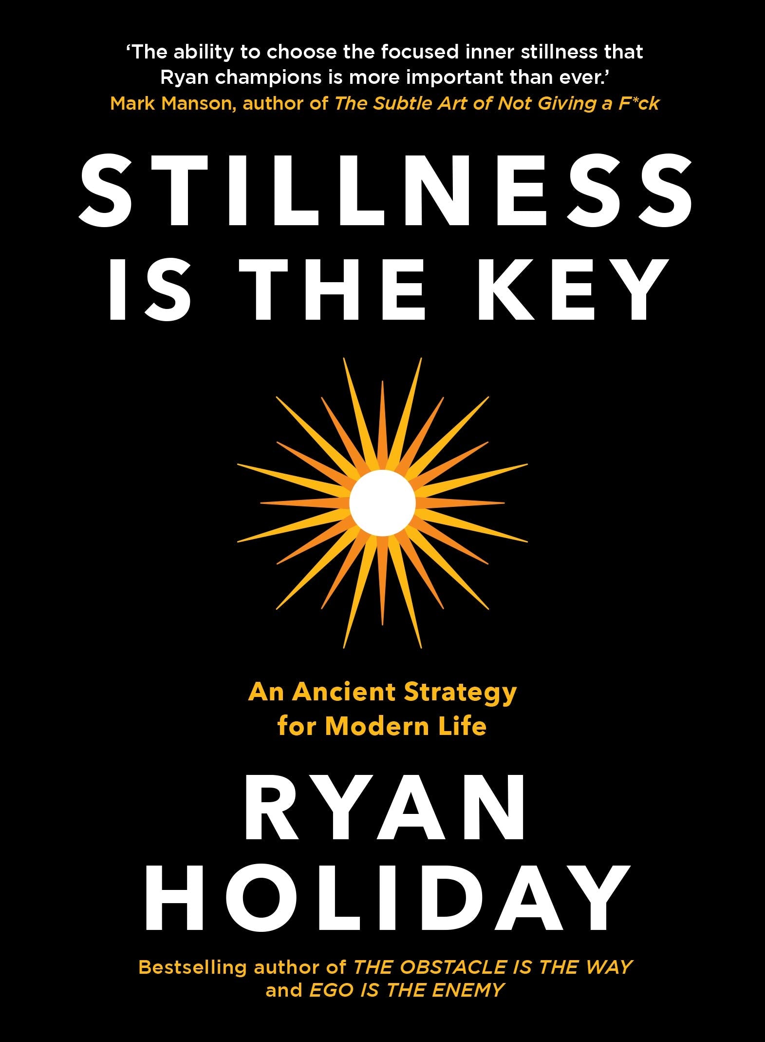 STILLNESS IS THE KEY