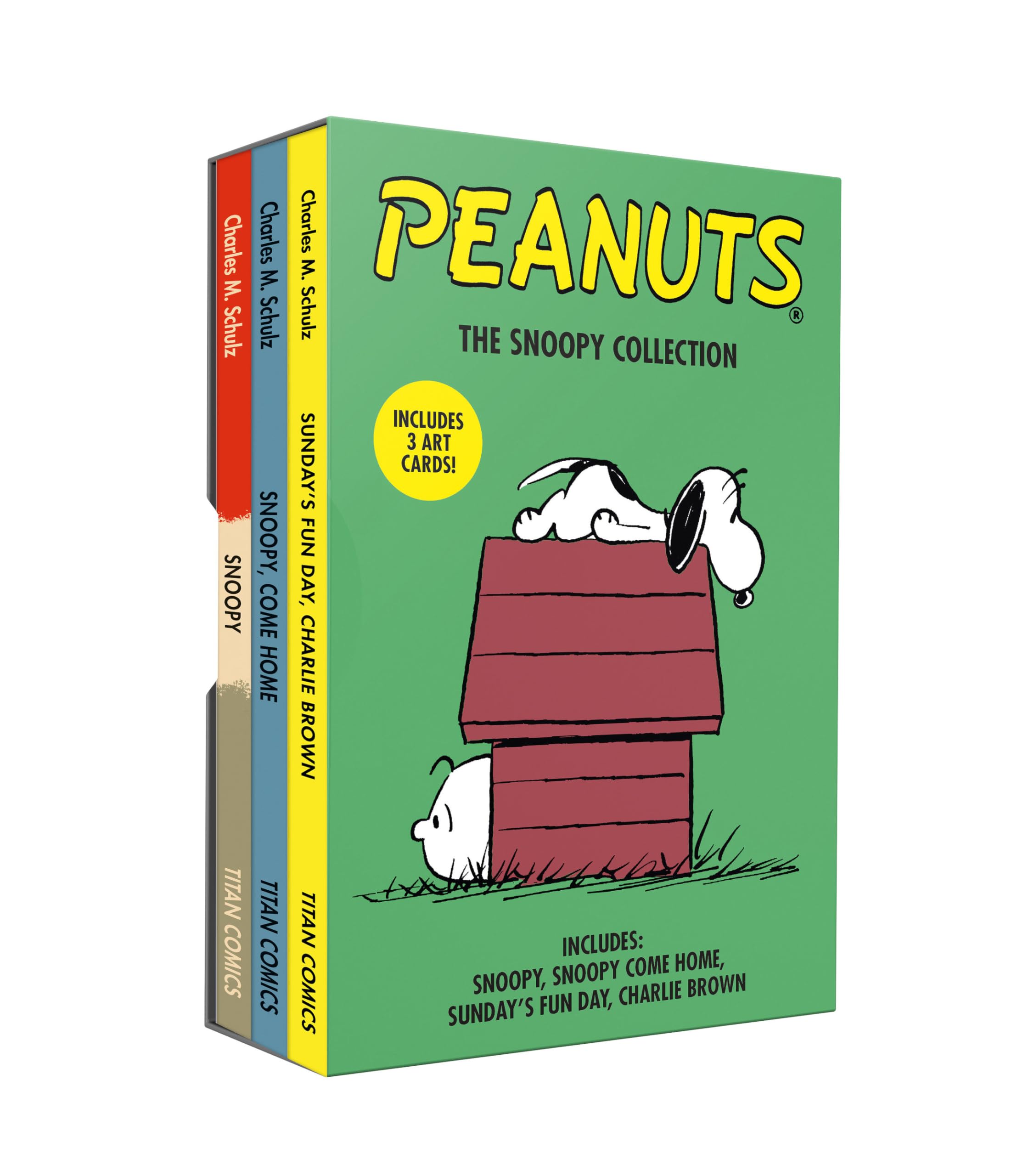 Snoopy Boxed Set: Snoopy / Snoopy, Come Home / Sunday's Fun Day, Charlie Brown: 0 (Peanuts)