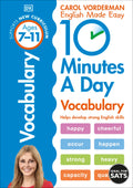 10 Minutes A Day Vocabulary, Ages 7-11 (Key Stage 2): Supports the National Curriculum, Helps Develop Strong English Skills