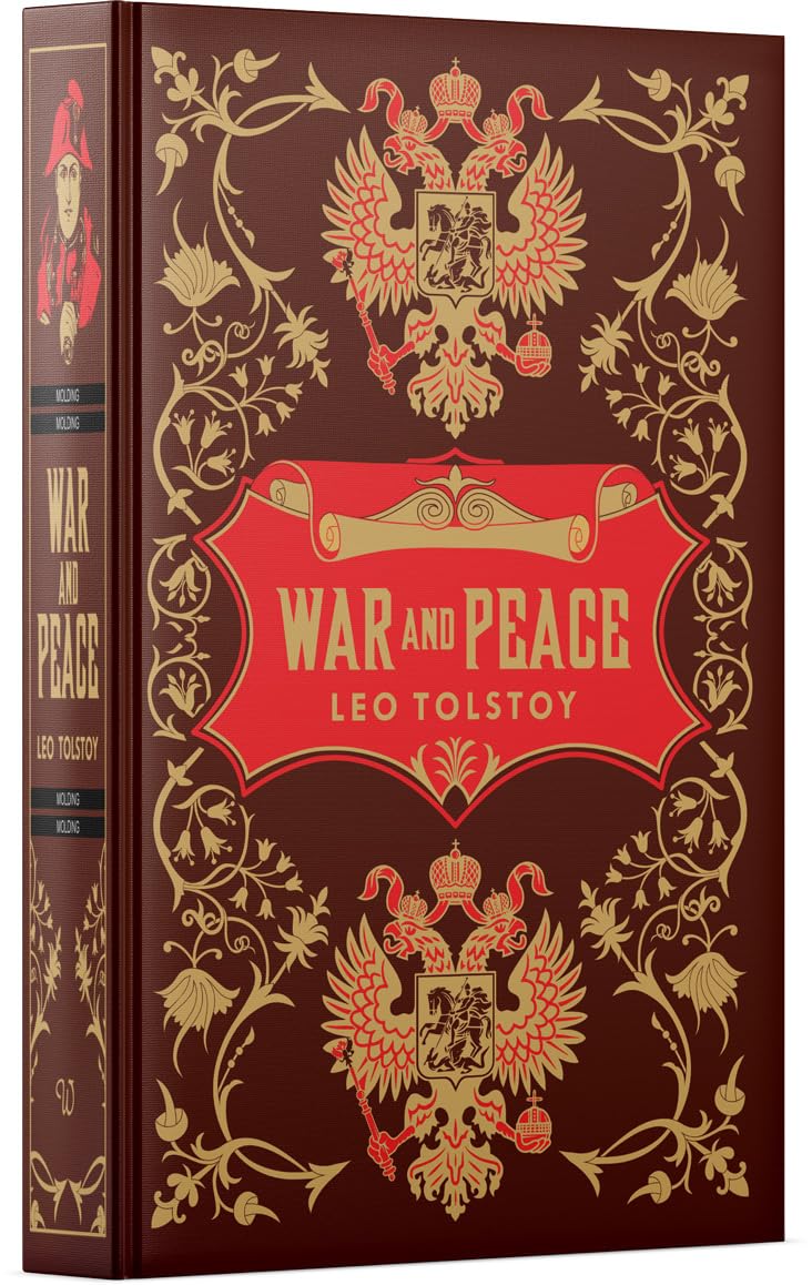 Leo Tolstoy:Complete War & Peace(Deluxe Leatherbound edition)