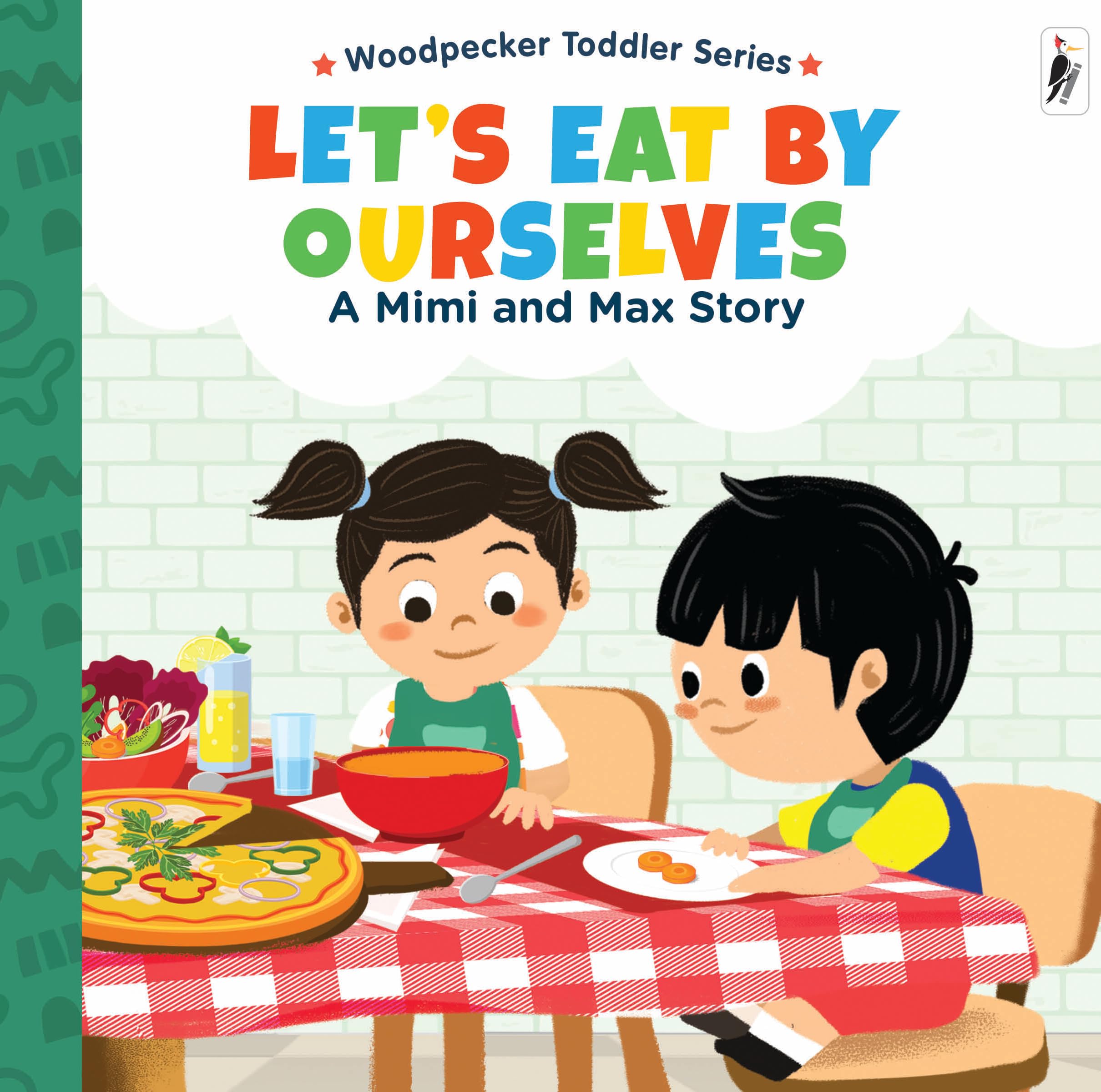 A Mimi & Max Story:Let's Eat By Ourselves Board Books Toddlers | Interactive Story Book for Kids & Babies | Up to 3 Years