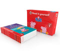 Peppa Pig Read It Yourself Tuck Box (Level 1): Set of 5 Books | Simple Stories for Early Readers | Build Reading Skills Step by Step | Kids age 4+