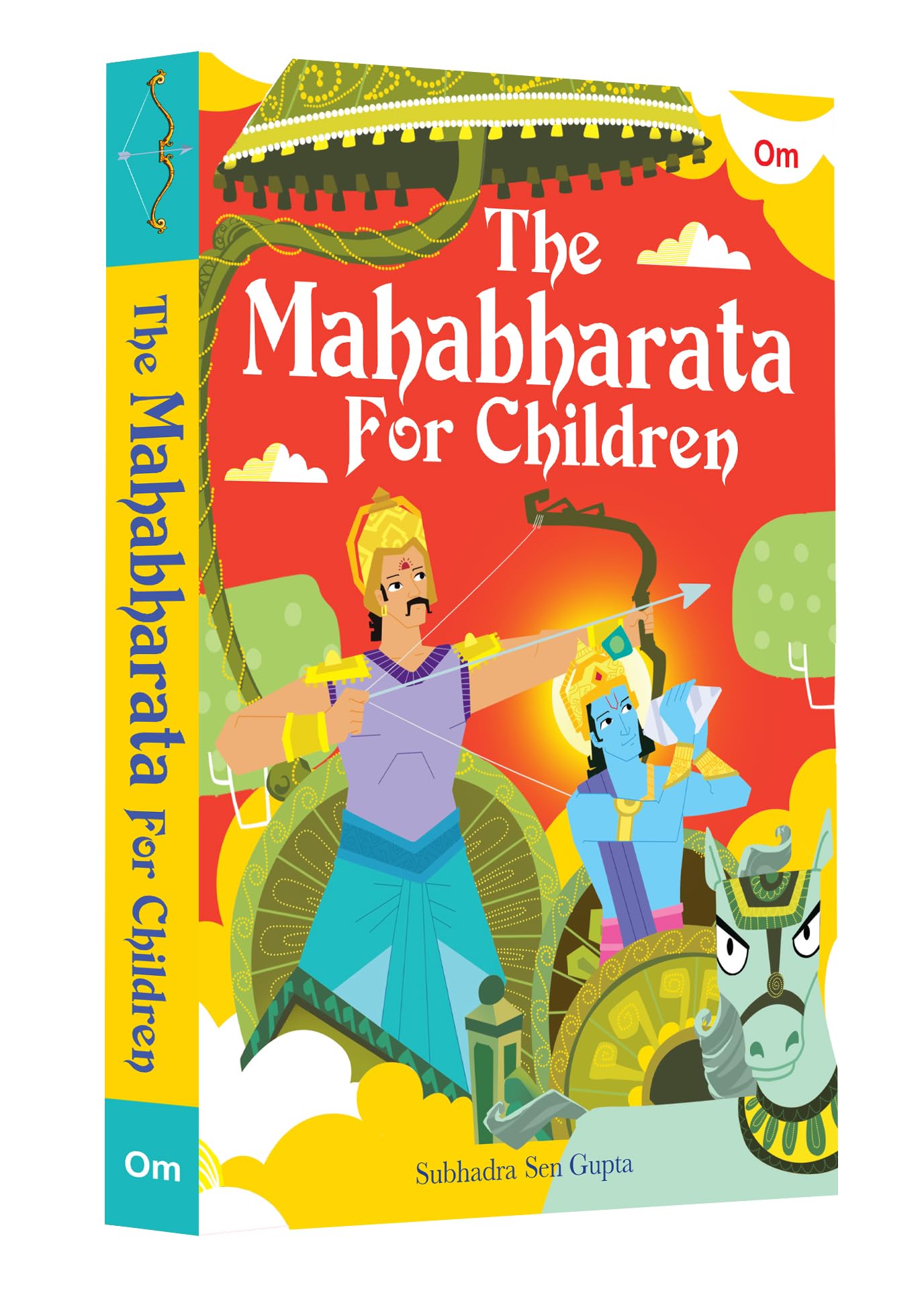 Mahabharata: Indian Mythology Illustrated Storybook for Children | Mahabharata Stories | Adventure Tales of Lord Krishna, Arjuna and the Great Battle | History & Folktales | Moral Lesson from Great Indian Epic | Cultural Stories for Kids & Adults