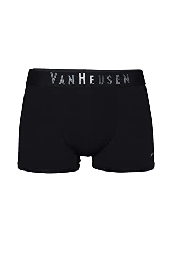 Van Heusen Men Breathable AIR Series Active Trunks - Polyamide Elastane - Swift Dry, High Stretch Mesh_40047_Pure Black01_L Pure Black