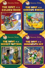 GERONIMO STILTON THE HUNT SERIES BOX SET (Set of 04 Books)
