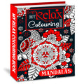 My Relax Mandala Colouring Book – Mandala Themed Coloring Activity Book for Kids – Fun and Creative - Ages 3+ Years