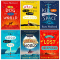 Ross Welford Collection 6 Books Set (The Dog Who Saved the World,What Not to Do If You Turn Invisible,Kid Who Came from Space,1000-year-old Boy,Into the Sideways World,When We Got Lost in Dreamland)