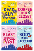 A Riley Thorn Novel Series (Book 1-4) by Lucy Score 4 Books Collection Set (The Dead Guy Next Door, The Corpse in the Closet, The Blast from the Past & The Body in the Backyard)