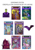 GERONIMO STILTON CREEPELLA VON CACKLEFUR SET OF 6 BOOKS