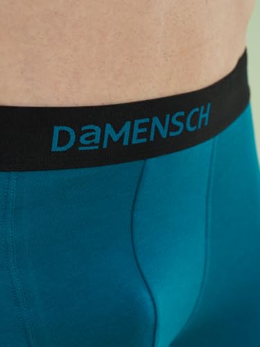 DAMENSCH Men Solid Anti-Odour Peppermint Finish, Ultra Soft with Premium Shine EPP Classic Trunks (₹249.00 with 17 percent savings)