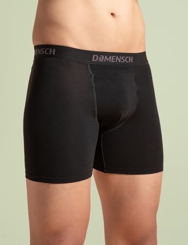 DAMENSCH Mens Regular Fit Premium Cotton Blend Boxer Brief | Innerwear Men, Men Boxers, Underwear for Men, Shorts for Men, Inner for Men, Briefs for Men (₹739.00 with 7 percent savings)