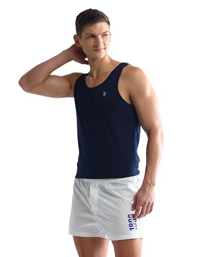 U.S. POLO ASSN. Men's Pure Cotton Solid OEX03 Boxers - Pack of 1 (₹461.00 with 23 percent savings)