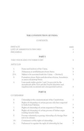 The Constitution of india | Human rights | Fundamental rights | Secularism (Paperback)