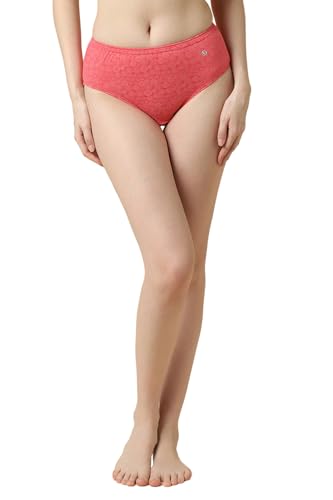 Van Heusen Women’s 100% Cotton Hipster Panty – Pack of 3 | Everyday Panty | Anti‑Bacterial Tech | Keeps you dry and Fresh | Sweat Absorbent | Inner Elastic | No‑Marks Waistband | Printed | (Assorted E (₹423.00 with 27 percent savings)
