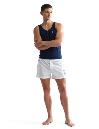 U.S. POLO ASSN. Men's Pure Cotton Solid OEX03 Boxers - Pack of 1 (₹377.00 with 37 percent savings)