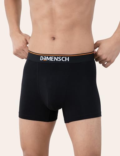 DAMENSCH Deo-Cotton Solid Underwear Pack of 1 Breathable Inner for Men Cotton Trunks for Men Pack No-Marks Waistband Mens Underwear Moisture Wicking Underwear for Men Combo (₹309.00 with 11 percent savings)