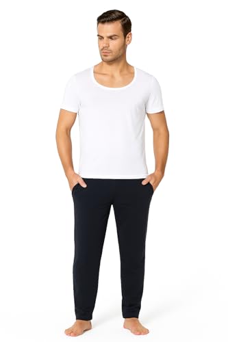 Van Heusen Men Regular Fit Vest 100% Combed Cotton Pack of 1 - Anti Bacterial, Quick Dry, Label Free (L)