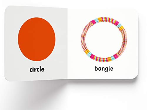 My First Book of Shapes | First Board Book for Babies, Toddlers & Preschoolers | Learn Basic Shapes Like Circle, Square, Triangle with Bright Pictures | Early Learning Book for Kids Ages 0-3 Years (Hardcover)