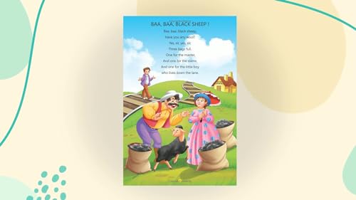 My Jumbo Book – Nursery Rhymes | Jumbo A3 Size Rhyme & Picture Book for Kids Age 1–5 | Classic Rhymes with Colourful Illustrations for Fun Learning & Singing (Paperback)