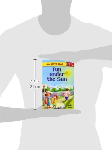 All set to Read- A Phonic Reader- Fun under the Sun- Readers for kids (Product Bundle)