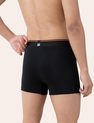 DAMENSCH Deo-Cotton Solid Underwear Pack of 1 Breathable Inner for Men Cotton Trunks for Men Pack No-Marks Waistband Mens Underwear Moisture Wicking Underwear for Men Combo (₹367.00 with 8 percent savings)