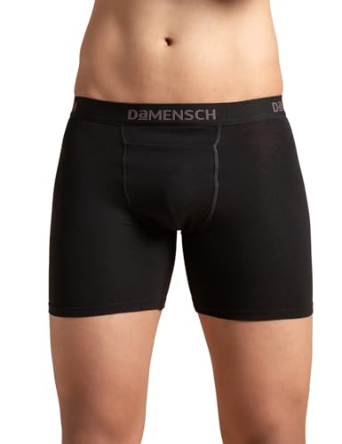 DAMENSCH Mens Regular Fit Premium Cotton Blend Boxer Brief | Innerwear Men, Men Boxers, Underwear for Men, Shorts for Men, Inner for Men, Briefs for Men (₹327.00 with 18 percent savings)