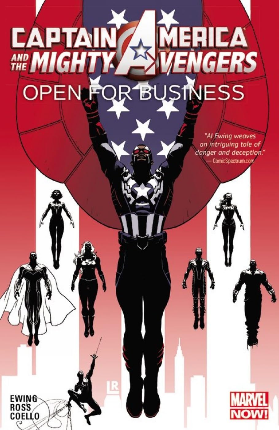 CAPTAIN AMERICA & THE MIGHTY AVENGERS VOL. 1>: OPEN FOR BUSINESS
