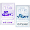 Gods of the Game Series by Ana Huang 2 Books Collection Set (The Striker & The Defender)