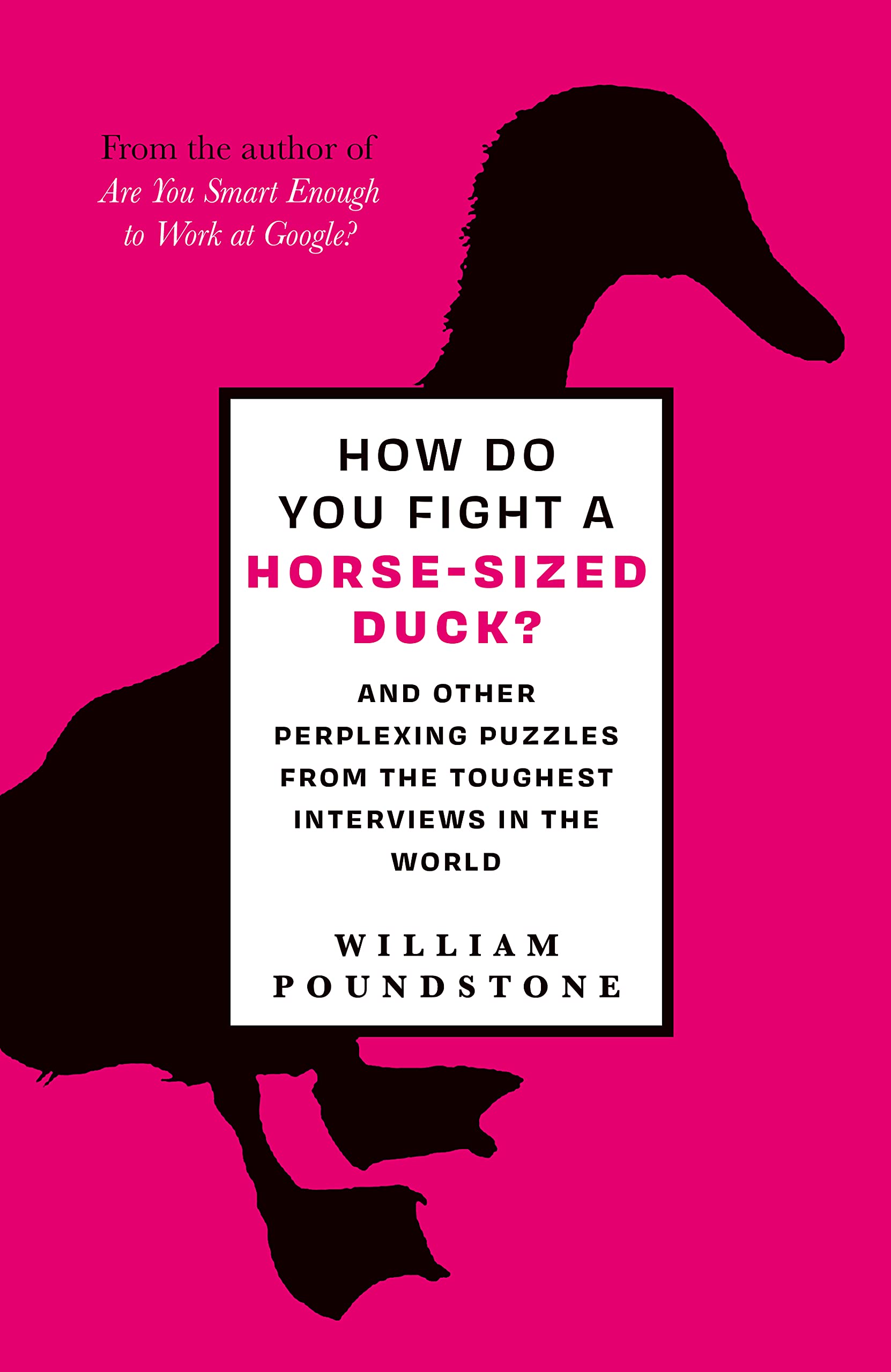 How Do You Fight A Horse-Size Duck?