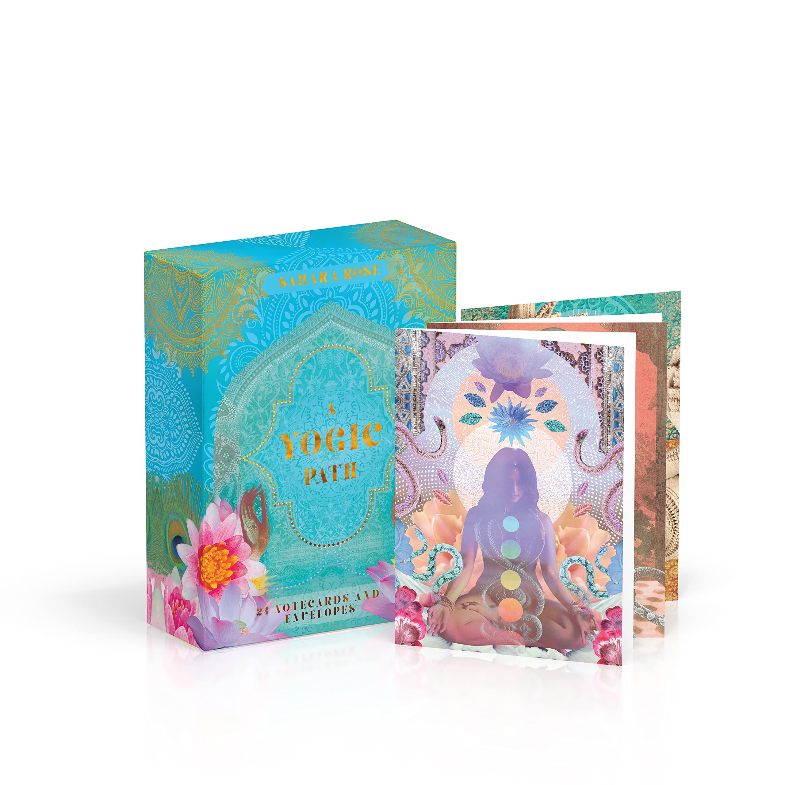 A Yogic Path Notecards: 24 Notecards and Envelopes