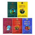 Fighting Fantasy RPG Books 1-5 Collection Set ( The Warlock of Firetop Mountain, City of Thieves, Citadel of Chaos, The Forest of Doom & House of Hell) Paperback