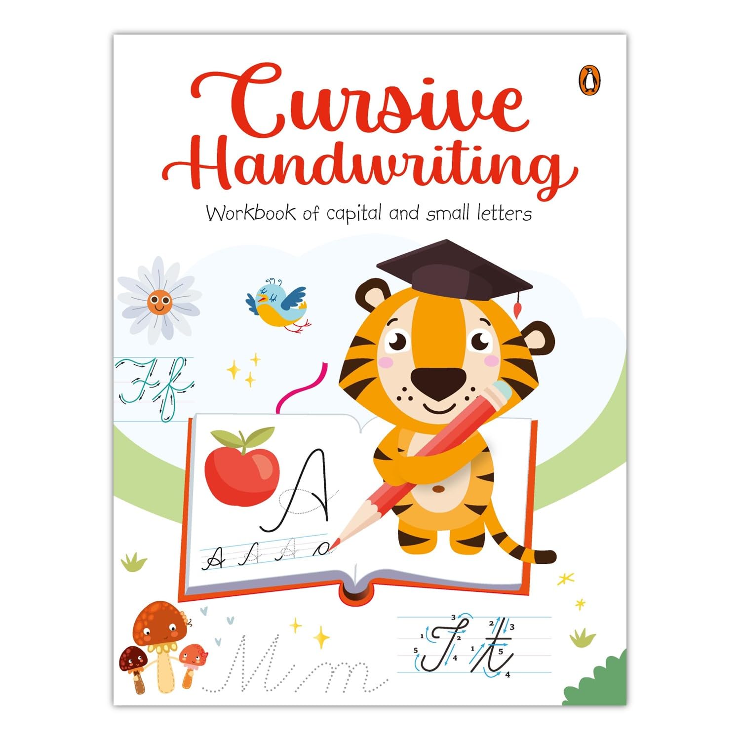 Cursive Handwriting: Workbook of Capital and Small Letters: Cursive Handwriting Workbook: Fun Practice for Capital & Small Letters | Trace & Write Activities for Kids | Improve Handwriting Skills | Ages 3+ [Select Learning]
