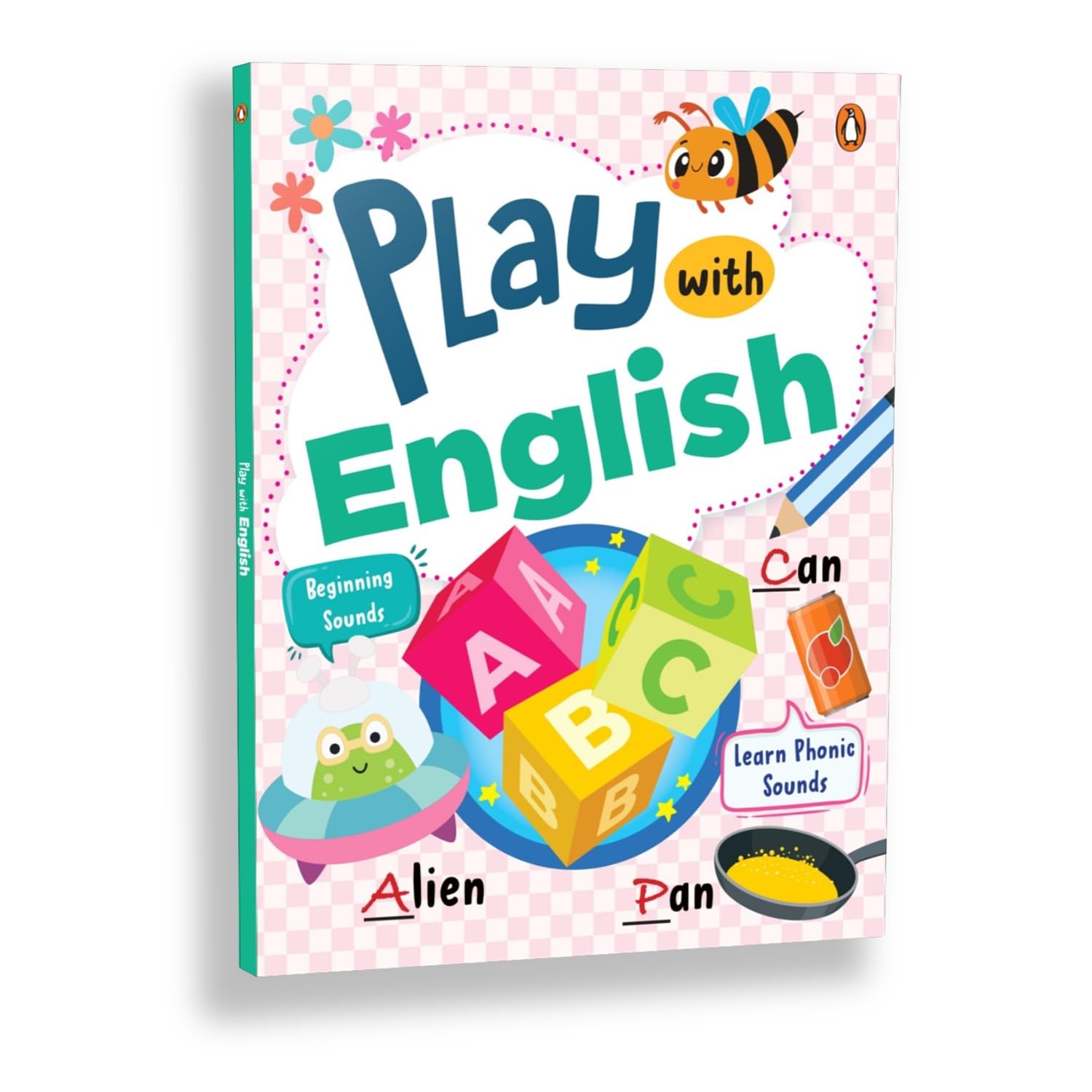 Play with English: Fun and Interactive English Learning Workbook for Kids | Master Letters, Phonics, Vowels and more with Playful Activities I Ages 3+ [Select Learning]