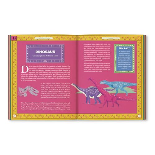 A-Z of Indian History: 80 Fun Stories from Ancient India to Independence: 80 Fun Stories from Ancient India to Independence | Cool Trivia, Bright Full-Coloured Illustrations | Ages 10+ (Paperback)