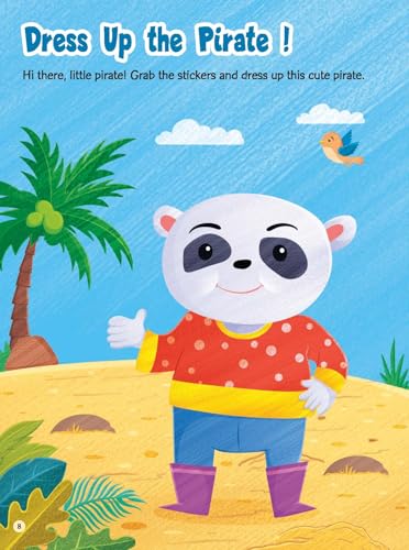 Pirate's Treasure: Stickers and Fun Hunts (Paperback)