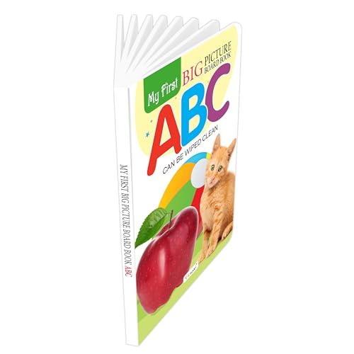My First Big Picture Board Book ABC: First preschool learning book, Creative interactive board book, Educational fun for toddlers, Baby’s early skills builder. (Board book)