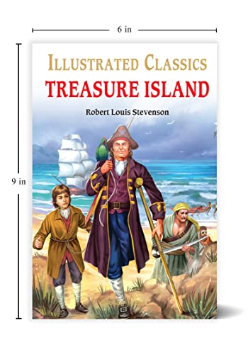 Treasure Island : llustrated Abridged Children Classic English Novel with Review Questions (Hardback) (Hardcover)