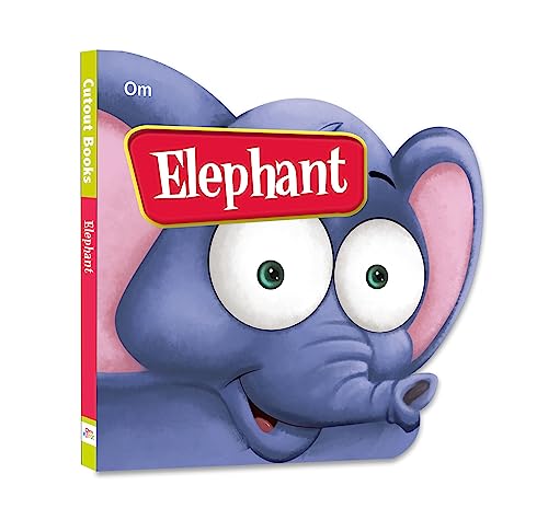 Board Book : Elephant ( Animals and Birds ) - Cutout Board Books (Board book)