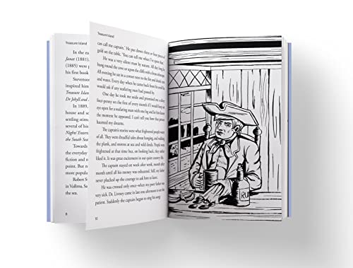 Treasure Island : llustrated Abridged Children Classic English Novel with Review Questions (Hardback) (Hardcover)