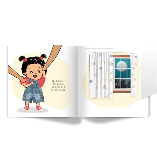 Nini for Ms Nunu | Lift-the-Flap Board Book for Toddlers on Bedtime Routine by SAM & MI | Interactive Story Book for Kids & Babies | Up to 4 Years (Board book)