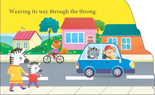 Cutout Board Book : Ambulance - Small Wheel for Children's Activity | Picture | Cute Rhymes | Wonderful Gift for Kids; 1+ Ages (Board book)