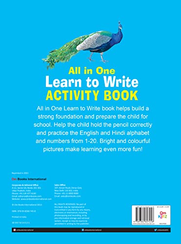 Activity Book : All in One Learn to Write Activity Book: ABC (Paperback)
