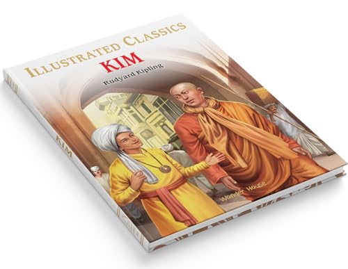 Kim : Illustrated Abridged Children Classics English Novel with Review Questions (Hardcover)