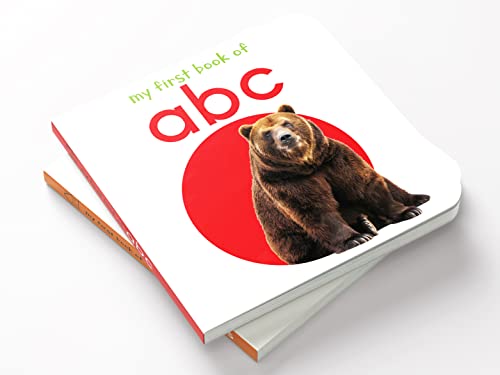 My First Book of ABC | First Alphabet Board Book for Babies, Toddlers & Preschoolers | Learn ABC with Bright Pictures | Early Learning Book for Kids Ages 0-3 Years (Hardcover)