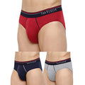 Van Heusen Men Briefs - 100% Combed Cotton - Pack Of 2 - Anti Bacterial, Colour Fresh, Moisture Wicking (₹529.00 with 26 percent savings)