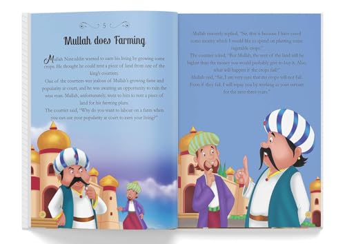 The Illustrated Stories of Mullah Nasruddin: Classic Tales For Children (Hardcover)